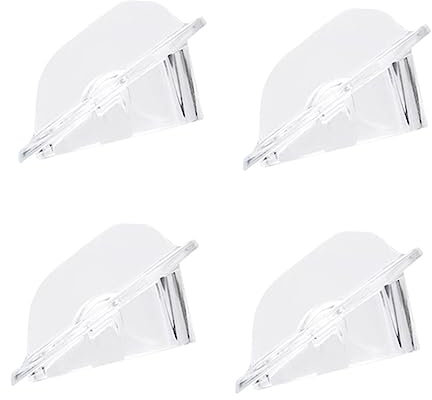 PHENOFICE 4stücke Pfeffermühlenabdeckung Aus Acryl Für Elektrische Pfeffermühlen Deckel Für Pfeffermühlen Transparentes Design Einfach Zu Reinigen Bedienen Abdeckungen Für