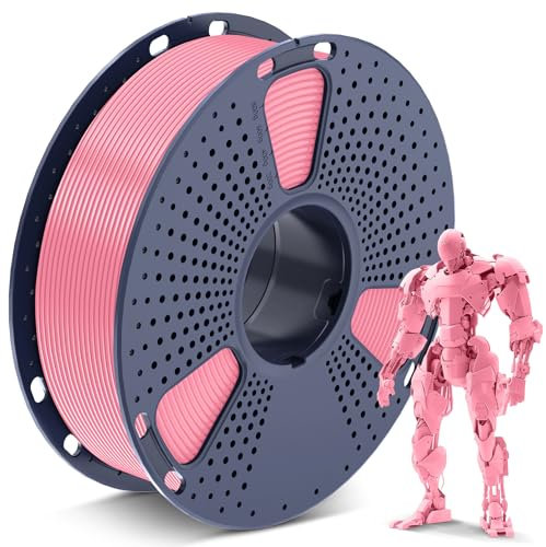SUNLU PLA Filament 1.75mm, 3D Drucker Filament PLA 1.75mm +/- 0,02mm, Einfach zu Verwenden, Anfängerfreundlich, Passend Für Sie Meisten FDM 3D Drucker, 1KG Spule. (Rosa)