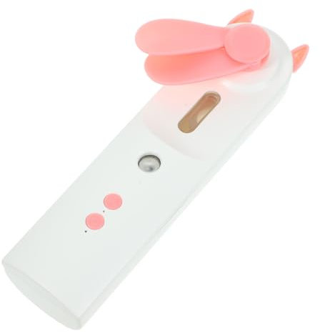 POPETPOP Ventilateur Portable Rechargeable USB avec Fonction Brumisateur Mini Ventilateur pour Refroidisseur de Voyage