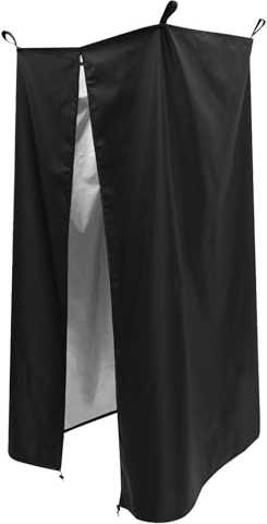 Mobiler Strandumkleidezelt Duschzelt Toilettenzelt 76x68x182cm Wasserdicht Blickdicht Privatsphäre Toilette Umkleidekabine Lagerzelt Mobile Outdoor WC Zelt für Camping & Beach