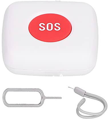 Sensore pulsante SOS intelligente Interruttore di allarme di aiuto di emergenza Pulsante di chiamata wireless intelligente per forniture ospedaliere domestiche per anziani ABS