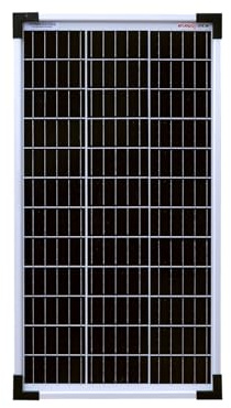 enjoysolar Mono 30W 12V Monokristallines Solarpanel Solarmodul Photovoltaikmodul ideal für Wohnmobil, Gartenhäuse, Boot