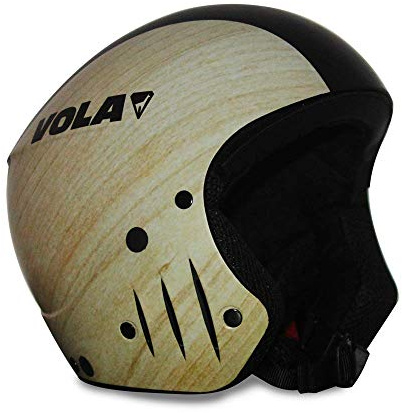 Vola Casque Fis Timber TXXL Helm, Schwarz und Taupe, XXL