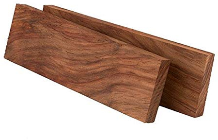 Woodcraft Kiaat 3/8 X 1-1/2 X 5 Knife Scale Pair