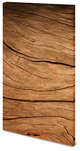 Magnettafel Pinnwand Bild Holz Holzoptik hell XXL gekantet Größe 60 x 120 cm
