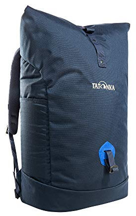 Tatonka 34l Daypack Grip Rolltop Pack - Rucksack mit Rollverschluss und 15 Laptopfach - Tagesrucksack für Frauen und Männer - 34 Liter (navy)