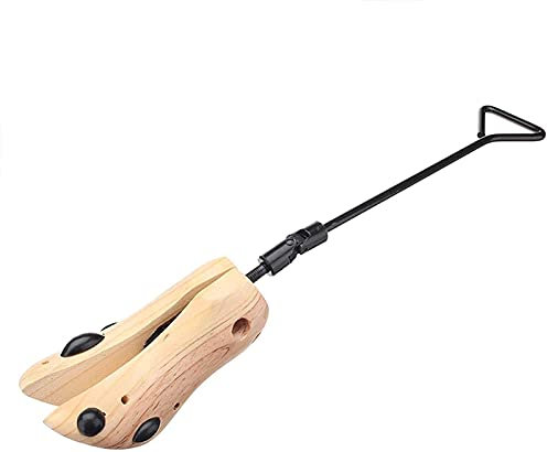 NMNMNM High Instep Shoe Stretcher Expands Height and Length Of Footwear,with 4 Bunion Plugs,Wooden Shoe Trees Shoe Expander Boots Shaper For Men Women (1 Pair 35~38)