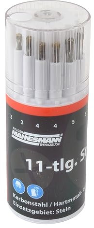 Brüder Mannesmann M50271 11-tlg. Steinbohrer-Satz