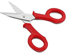 Forbici artigianali Forbici da elettricista in acciaio inossidabile resistente Forbici for cavi da 140 mm Forbici for utensili manuali da giardino