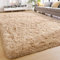 Sour Lemon Alfombra Gris Pelo Largo Moderna para Salón, Alfombra Dormitorio Suave Y Mullida, Alfombra Habitación Fácil de Limpiar, Parte Inferior Antideslizante, 140x200 cm