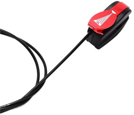 QUENPE Cable de Acelerador for cortacésped, Interruptor de Control Universal de 63 , manija de Palanca, cortacésped eléctrico de Gasolina Mango del Interruptor de Control del Acelerador