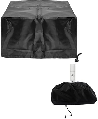 SEABABOO Cubierta De Polvo Del Proyector 35X35X22 CM Funda Protectora Para Proyector Cubierta Antipolvo Del Proyector De Tela Oxford Cubierta para Proyector De Techo Para Cine En Casa Y Al Aire Libre