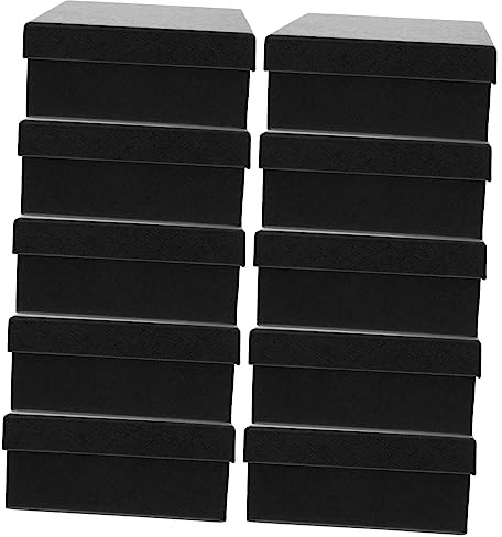 TOVINANNA 10 Pièces Lot De Boîtes De Rangement Pour Cadeaux Boîtes Emballage Pour Cadeaux Carrées