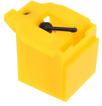 Briny River Stylet pour tourne-disque compatible Kenwood P24 P25 P26 P38 P58 N74 N76 N77 N78KD29R Jaune