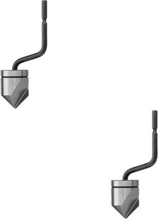 Herramienta De Desbarbado Biselado Duradero Para Cabezal Aluminio Metal Y Madera Herramientas Eliminación Rebabas Giratorias Taladro Orificios