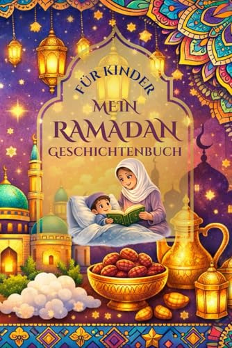 Mein Ramadan Geschichtenbuch für Kinder: 30 liebevolle Gute-Nacht-Geschichten über Ramadan, Freundschaft, Dankbarkeit und das Zuckerfest