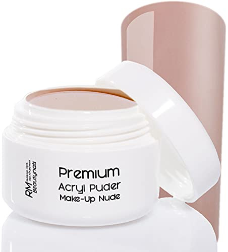 35g Acryl Puder Pulver Nude Make Up Cover Camouflage in Studio Qualität RM Beautynails (1er Pack)