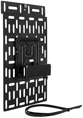 Mount-It! Cable Box Mount Behind TV | Adjustable Universal Mounting Bracket for Streaming Devices, Router, Modem, DVD | Wall and Behind TV Compatible, Steel