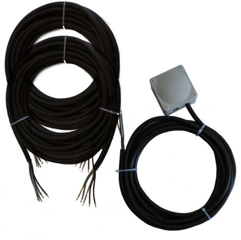 Montageset für Multisplit-Klimaanlagen | 3x2,5mm² 1Phasig | 2x IG