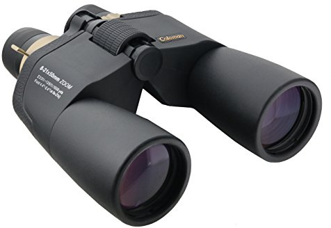 Coleman 8-21x50 Full Size Zoom Binoculars, Black (CZ82150)