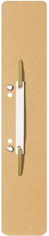 LEITZ® Heftstreifen, Manilakarton (RC), 250 g/m², lang, 60 x 305 mm, chamois (25 Stück), Sie erhalten 1 Packung á 25 Stück