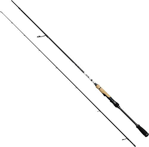 DAM Cult-X Spinnrute, Angelruten, Spinnruten, Meeresangeln, Seebarsch, Kabeljau, Seelachs, Unisex, Schwarz, 2.28m | 15-53g