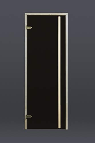 Sauna Door Bronze Glass 890 x 1990 mm