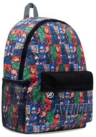 Marvel Spiderman Backpack for Kids Teenagers Avengers Rucksack School Bag Daypack Travel Bag for Days Out PE Sports Boys Gifts (Multicolor)