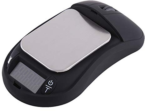 Nikou Básculas de joyería Báscula digital de alta precisión Mini báscula de bolsillo Dispositivo de ponderación portátil(200g/0.01g)