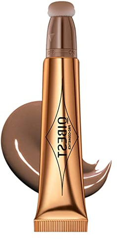 Mineatig Stylo Contouring Surligneur,Contouring Stick Contouring Creme,Bâton Surl, Liquide Pour Joues,Liquid Face Contour Stick With Cushion Applicator(6 Couleurs) 1.0 unité