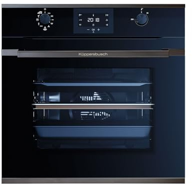 Küppersbusch BP 6332.0 S2 K-Series.3 Pyrolyse Pizza-Backofen Schwarz/Black Chrome