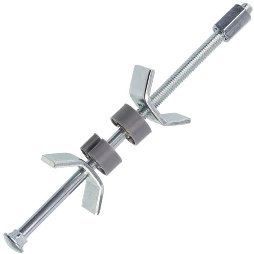 AERZETIX - C41537 - Lot de 4 Vis relieuses de jonction pour plan de travail M6 - longueur 152 mm - en acier - cyclingcolor cuisine liaison assemblage panneaux bois meuble goujon