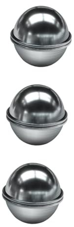 STOBOK 6stücke Metall-badeballform Für -badebomben Hochwertige Badekugeln Gießformen Ergonomisches Design Für Badespaß Und Kreative Anwendungen Der Badewanne Lebensmittelgeeignet