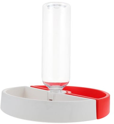 Hohopeti Distributeur Eau Et Nourriture pour Animaux Bol pour Chats Et Chiens Design Détachable Résistant Et Facile à Nettoyer pour Maisons avec Plusieurs Animaux