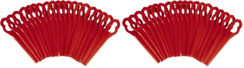 Einhell Original Ersatzmesser-Set (Rasentrimmer-Zubehör, 20x Kunststoff-Messer, für Akku-Rasentrimmer GE-CT 18 Li, GC-CT 18/24 Li, GC-CT 18/24 Li P, Schnittbreite 24 cm) (Packung mit 2)