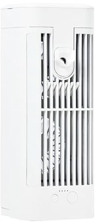 Usb Rechargeable Air Conditioners With 120ML Water Tanks Portable Desktop Cooling Fan For Home Dorm Or Office Use Desktop Water Cooling Fan With Night Light