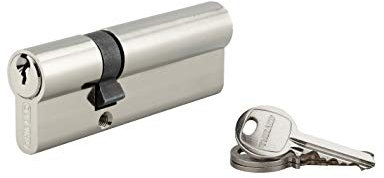 THIRARD - Cylindre à clé crantée 30 x 60 mm nickelé 3 clés