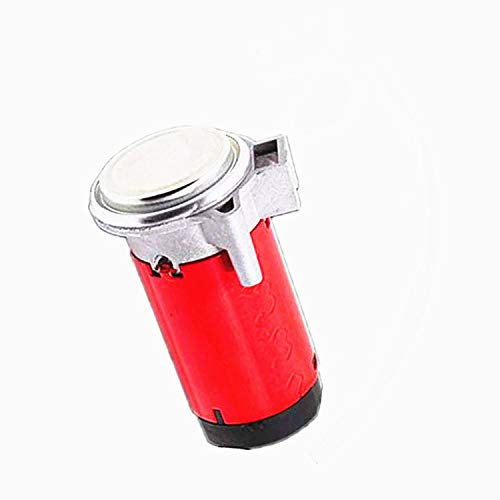 YIYDA Car Air Pump Air Compressor Horn 12V Car Motor Air Pump Does not rust Horn Motor Horn Compressor Kit Car compressor Chromed Red Air Horn Compressor for Any Air Horn Truck Lorry Boat Car ect