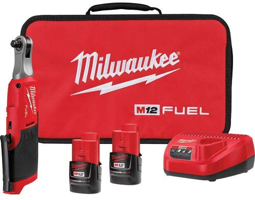 Milwaukee M12 FUEL 3/8 High Speed Cordless Ratchet Kit