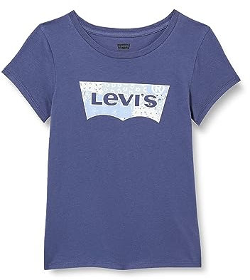 Levi's Kids Lvg ss bandana batwing tee Mädchen Couronne Bluee. 8 Jahre