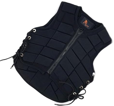 Luminexia Equitazione Bambino Gilet Professionale,Equestre Gilet Equitazione Unisex Adulti,Giubbotto di Sicurezza Addestramento All'equitazione,per Uomo Donna Giovani Ragazzi Ragazze Bambini