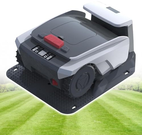 Eastnmythet Cortacésped robótico Inteligente automático de 1500 m² con Cable delimitador, Control de aplicación móvil, planificación de Ruta por GPS, autocarga, Ancho de Corte de 19 cm
