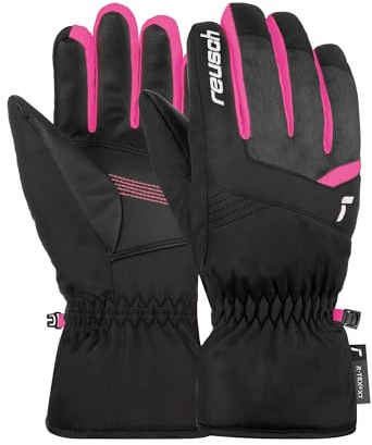 Reusch Bennet R-TEX® XT Junior Gants d'hiver Chauds, imperméables, Coupe-Vent et Respirants, Gants de Ski, Gants de Neige pour Enfants, Adolescents, Filles et garçons