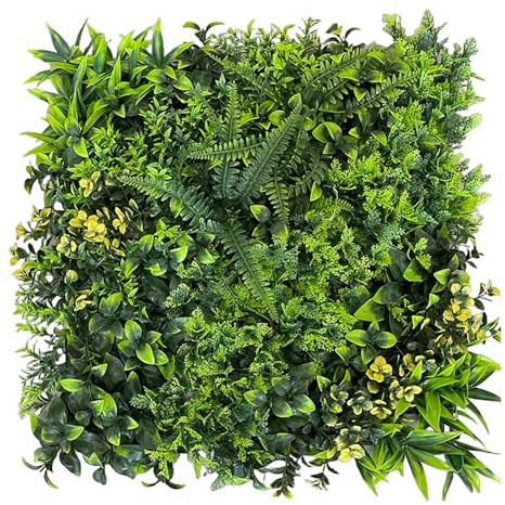 Künstliche Buchsbaum-Wandkulisse, Sichtschutzhecke, UV-beständig, Geeignet For Balkone, Terrassen, Vorgärten, Veranden Und Hochzeitsdekorationen(6PCS)