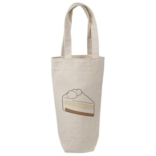Azeeda 'Slice of Cake' Cotton Wine Bottle Gift/Travel Bag (BL00046707)