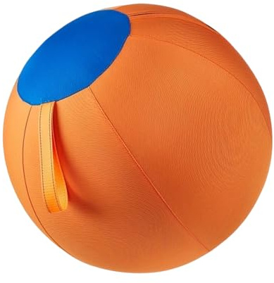 En boll för vallhund - 45 centimeter jättestor, rivtålig, uppblåsbar vallboll,Interaktiv hundboll,för valpar, inomhus- och utomhusbruk, berikning, lek, träning, apport