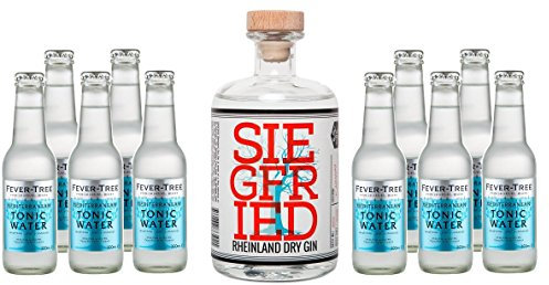 Siegfried Siggi Gin - Rheinland Dry Gin (Inklusive Fever-Tree Mediterranean Tonic Water)