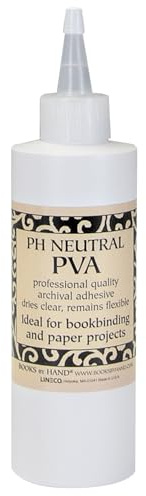 Books By Hand PH Neutralt PVA-lim med munstycke – 100 ml flaska