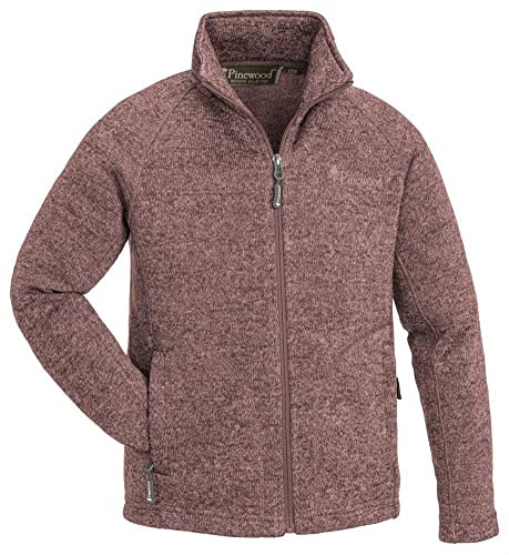 Pinewood 9976 Gabriel/Gabriella Kids Strick Fleecejacke Maron Rose Melange (800)