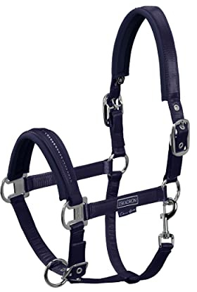 Eskadron Halfter Doublepin Satin Crys in Silk Purple